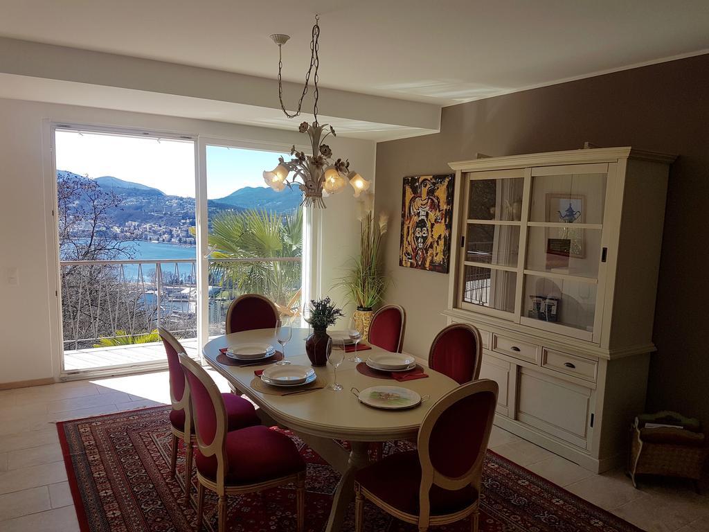 Sonniges Paradies Mit Seeblick Und Panoramaterrasse Appartement Lugano